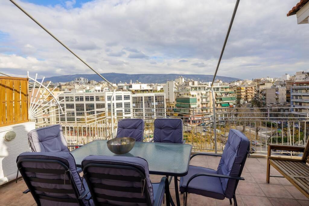 City View Roof Top Apt 10Min From Acropolis Museum Atena Exterior foto