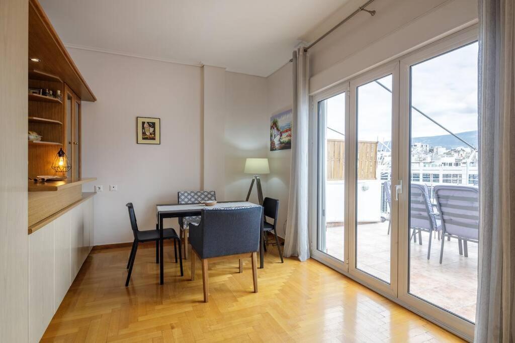 City View Roof Top Apt 10Min From Acropolis Museum Atena Exterior foto