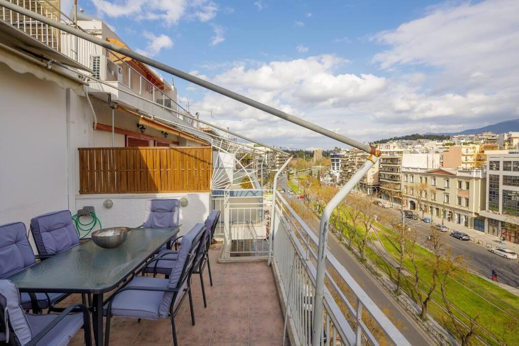 City View Roof Top Apt 10Min From Acropolis Museum Atena Exterior foto